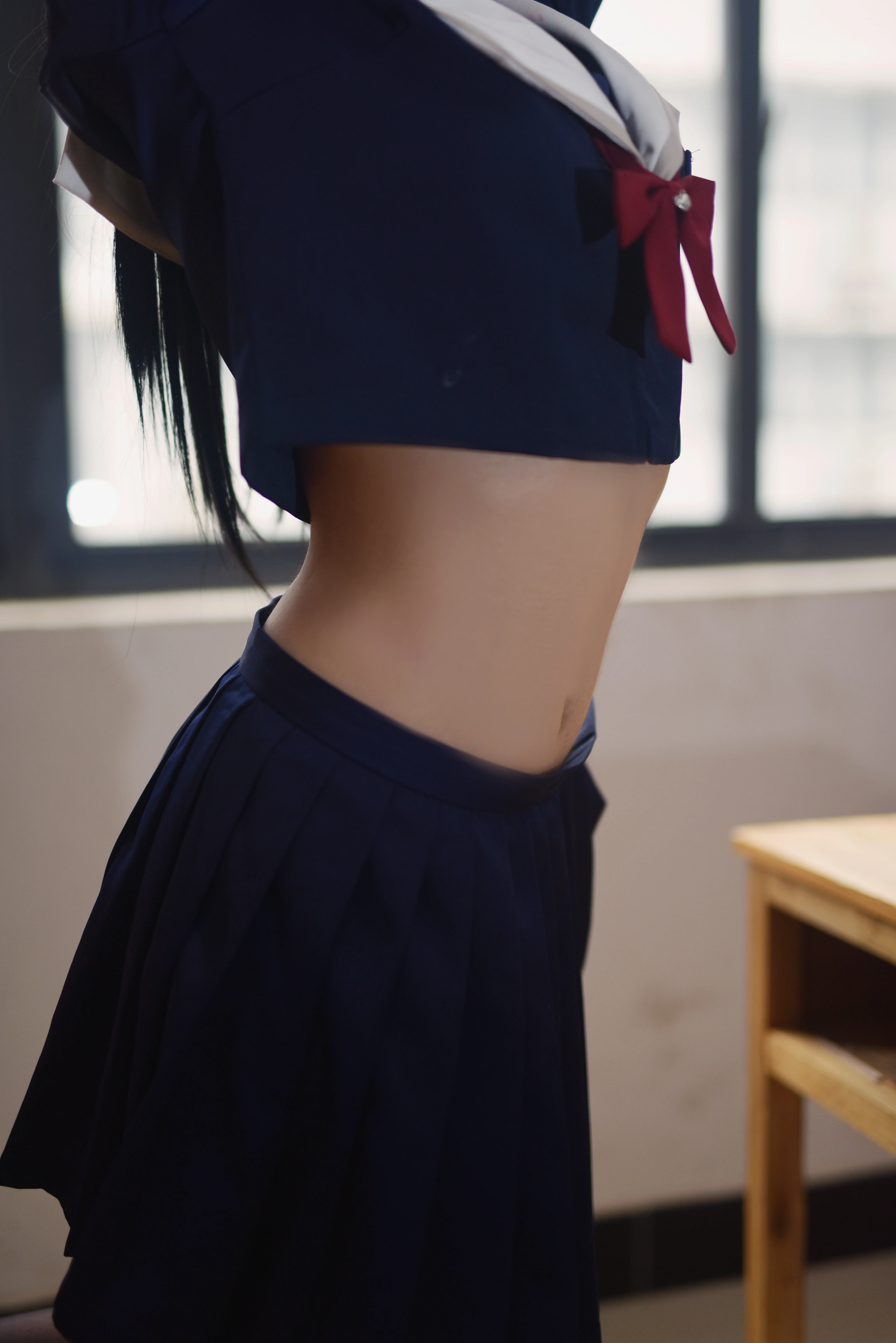 九曲Jean - NO.35 JK露脐制服 3